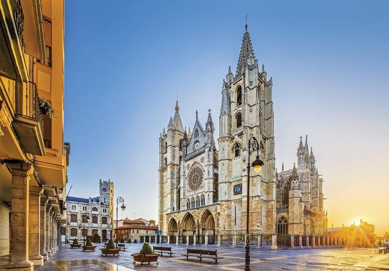 Апартаменты Bermejo Piso En El Centro Con Wifi Леон Экстерьер фото